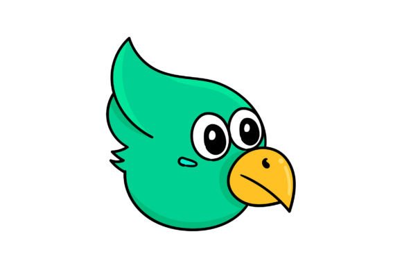 Cartoon Animal Head Eagle Bird: A Designer’s Guide to This Playful Asset