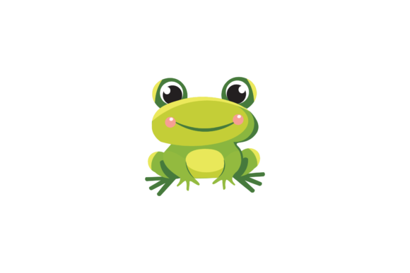 Cute Animal Frog Illustration Vector: A Fresh Design Asset