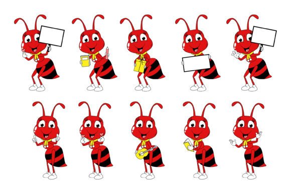 Designing with Character: Using the Cute Ant Graphic in Projects
