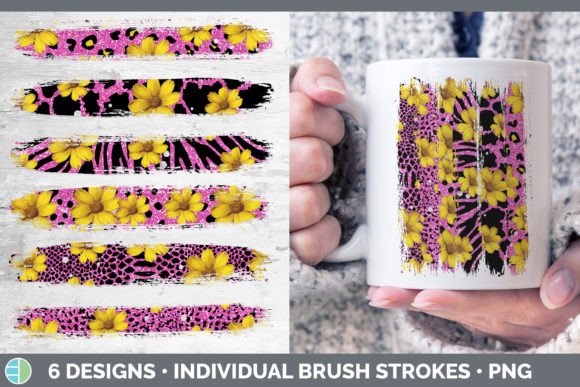 Pink Animal Print Brush Strokes PNG: A Bold Design Asset