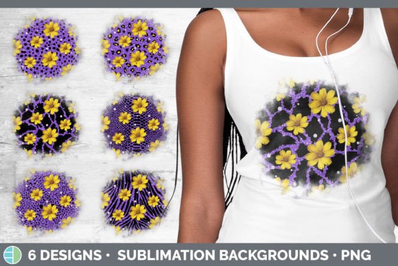 Purple Animal Print Background | Grunge and Sublimation Bundle Pack